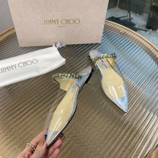 This season's hottest first-class flat sandals 2022SS JIMMY CHOO Jimmy Choo