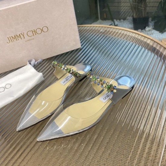 This season's hottest first-class flat sandals 2022SS JIMMY CHOO Jimmy Choo