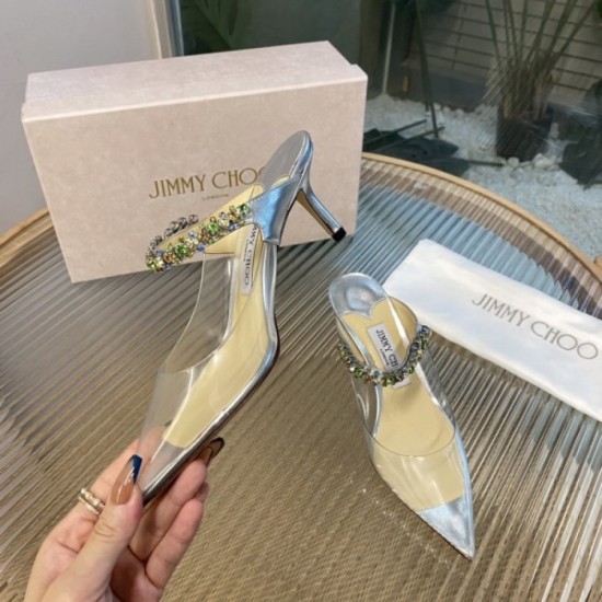 Sold out required limited SALE medium heel slippers 2022SS JIMMY CHOO Jimmy Choo