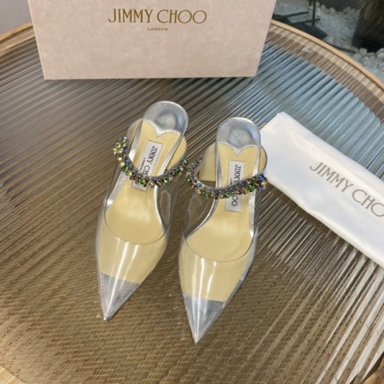 Sold out required limited SALE medium heel slippers 2022SS JIMMY CHOO Jimmy Choo