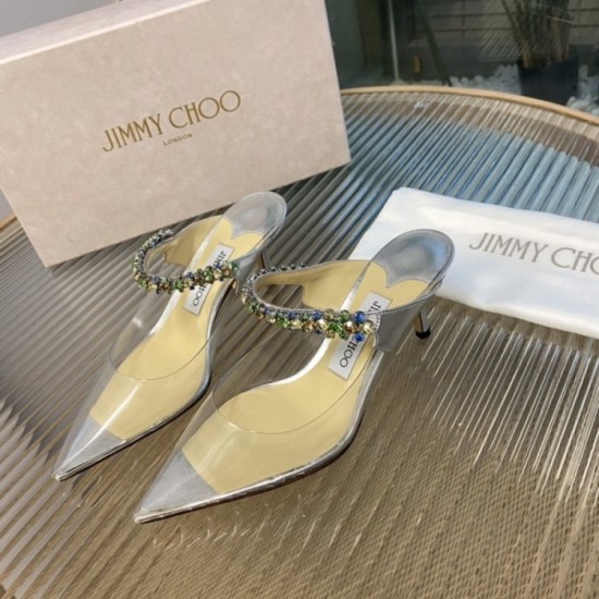 Sold out required limited SALE medium heel slippers 2022SS JIMMY CHOO Jimmy Choo