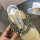 Sold out required limited SALE medium heel slippers 2022SS JIMMY CHOO Jimmy Choo