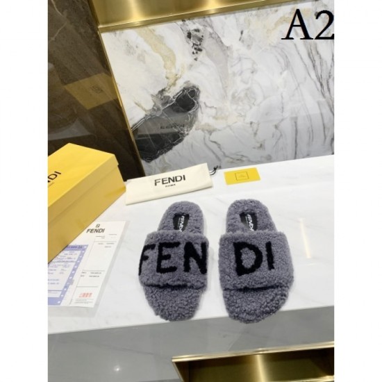 2022AW Fur Sabo Shoes Limited Edition Popular No.1 FENDI Fendi