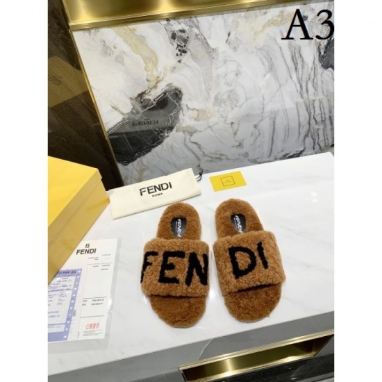 2022AW Fur Sabo Shoes Limited Edition Popular No.1 FENDI Fendi