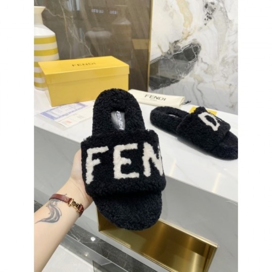 2022AW Fur Sabo Shoes Limited Edition Popular No.1 FENDI Fendi