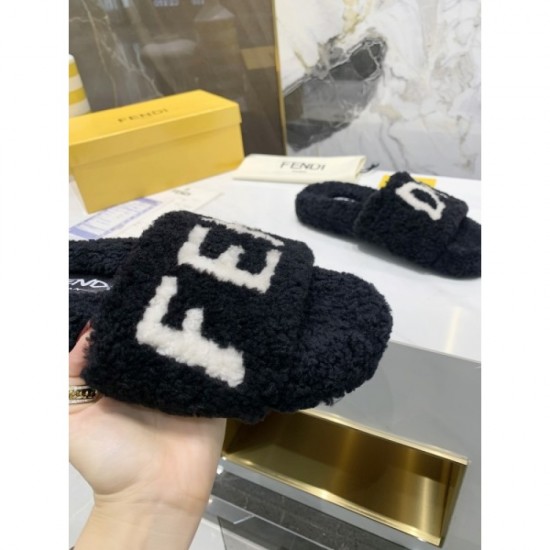 2022AW Fur Sabo Shoes Limited Edition Popular No.1 FENDI Fendi