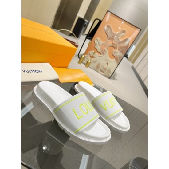 Fashionable expression slippers 2022SS LOUIS VUITTON Louis Vuitton