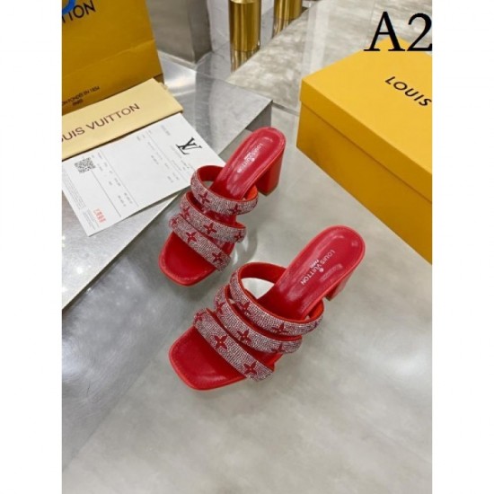 Super fashionable popular high heel slippers 2022SS LOUIS VUITTON Louis Vuitton