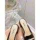 High-heeled slippers with sophisticated charm 2022SS MIU MIU