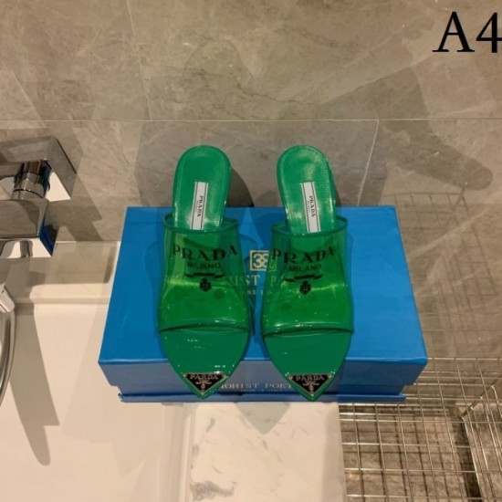 Spring and summer continue to pay attention High heel slippers 2022SS PRADA Prada