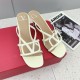 Adult-like texture High heel slippers 2022SS VALENTINO Valentino