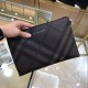 2022SS Men's Clutch Bag Unique Design BURBERRY Burberry