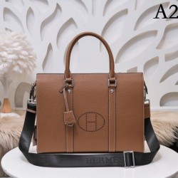 2022SS Men's Briefcase Fashionable people love it! HERMES Hermes