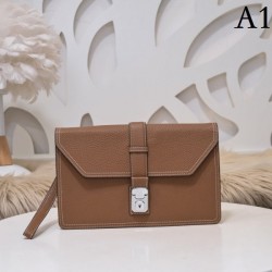 2022SS Men's Clutch Bag The new HERMES Hermes, which is extremely popular