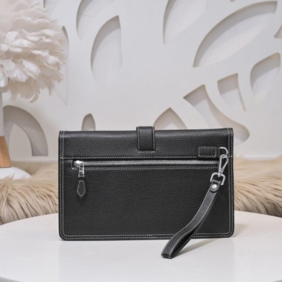 2022SS Men's Clutch Bag The new HERMES Hermes, which is extremely popular