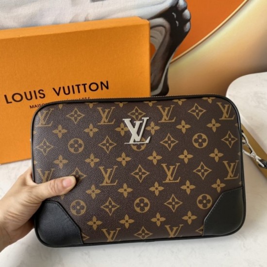 2022SS Men's Clutch Bag Hottest First come, first served LOUIS VUITTON Louis Vuitton