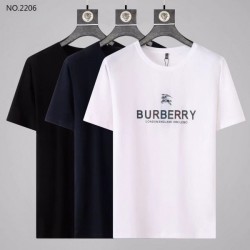 BURBERRY Men's Short Sleeve T-shirt 2022 New Easy to use Burberry Multicolor selectable