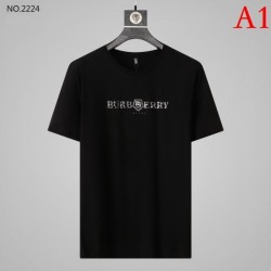 BURBERRY Men's Short Sleeve T-shirt 2022 New Seasonal Style Burberry Multicolor Selectable