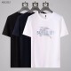 BURBERRY Men's short-sleeved T-shirt 2022 New topic is boiling Burberry multicolor selectable