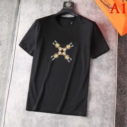 BURBERRY Men's Short Sleeve T-shirt 2022 New Unique Design Burberry Multicolor Selectable