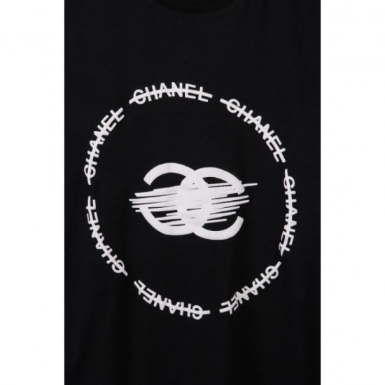 CHANEL Men's Short Sleeve T-shirt 2022 New Classic Street Style Chanel