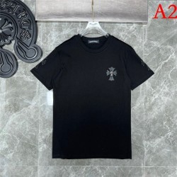 CHROME HEARTS Men's Short Sleeve T-shirt 2022 New Satisfied with the texture Chrome Hearts