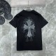 CHROME HEARTS Men's Short Sleeve T-shirt 2022 New Satisfied with the texture Chrome Hearts