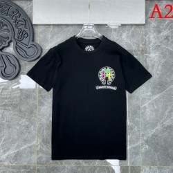 CHROME HEARTS Men's Short Sleeve T-shirt 2022 New Keep an eye on Chrome Hearts