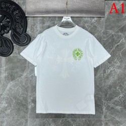 CHROME HEARTS Men's short sleeve T-shirt 2022 New classic design Chrome Hearts