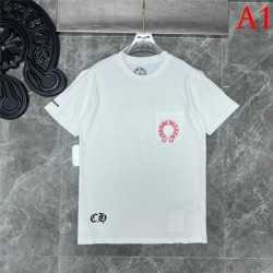 CHROME HEARTS Men's Short Sleeve T-shirt 2022 New Attractive Beauty Chrome Hearts