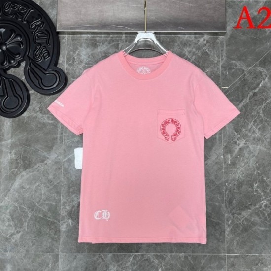 CHROME HEARTS Men's Short Sleeve T-shirt 2022 New Attractive Beauty Chrome Hearts