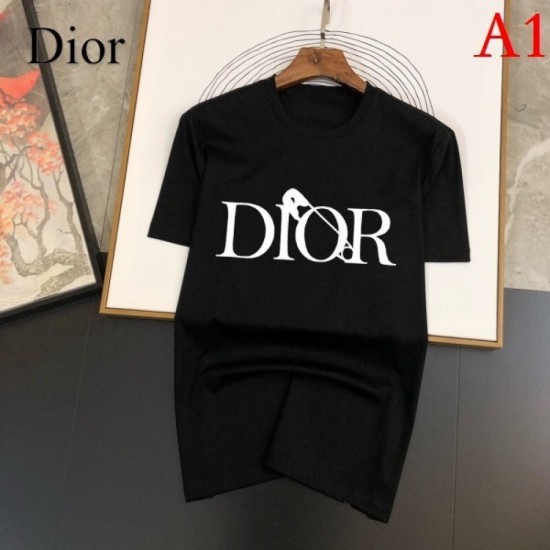 DIOR Men's Short Sleeve T-shirt 2022 New Dior with excellent assertiveness