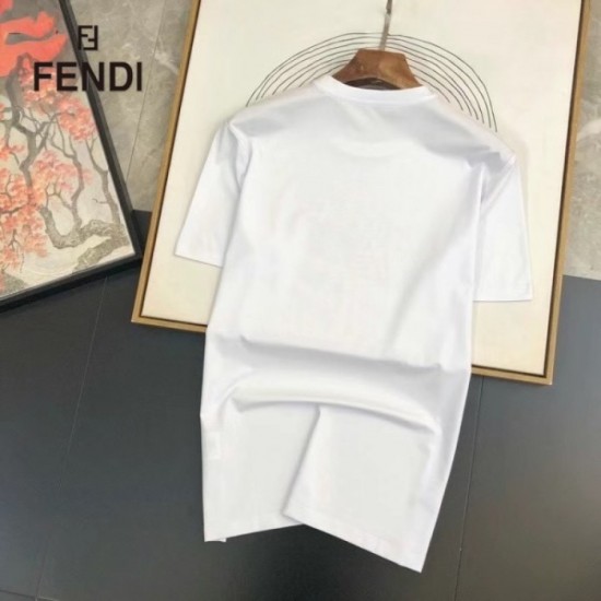 FENDI Men's Short Sleeve T-shirt 2022 New Finished with a unique impression Fendi