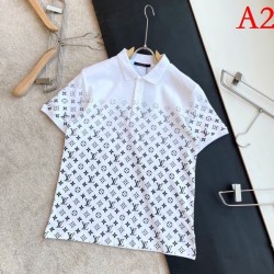 LOUIS VUITTON Men's Short Sleeve T-shirt 2022 New Cute New Model Louis Vuitton