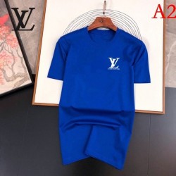 LOUIS VUITTON Men's short-sleeved T-shirt 2022 New charm Louis Vuitton