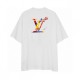 LOUIS VUITTON Men's Short Sleeve T-shirt 2022 New Cool Impression Louis Vuitton