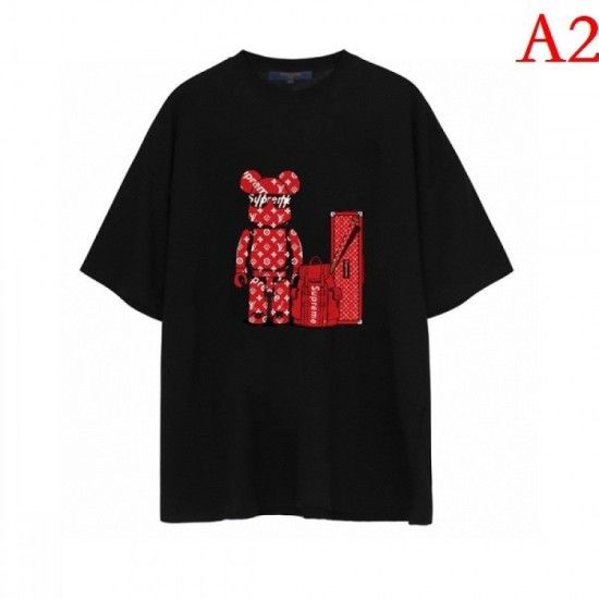 LOUIS VUITTON Men's short sleeve T-shirt 2022 New longing brand Louis Vuitton