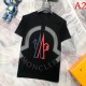 MONCLER Men's Short Sleeve T-shirt 2022 New Popular Moncler Multicolor Selectable