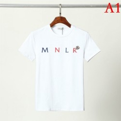 MONCLER Men's short sleeve T-shirt 2022 New texture is exquisite Moncler multicolor selectable