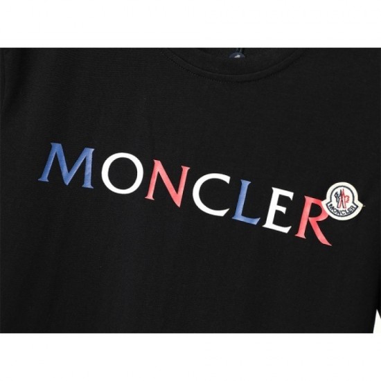 MONCLER Men's short sleeve T-shirt 2022 New texture is exquisite Moncler multicolor selectable