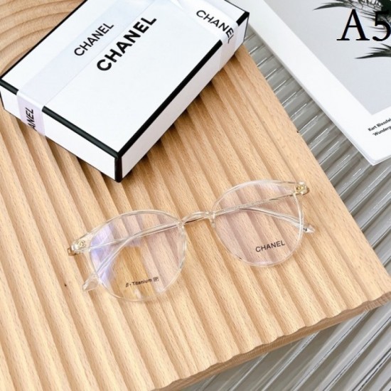 CHANEL transparent glasses multicolor selectable New colors for fashion