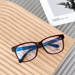 CHANEL transparent glasses multicolor selectable Spring / summer refreshing style