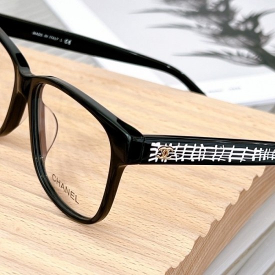 CHANEL transparent glasses multicolor selectable Spring / summer refreshing style