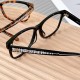 CHANEL transparent glasses multicolor selectable Spring / summer refreshing style