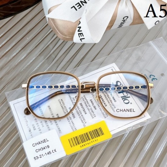 CHANEL transparent glasses multicolor selectable new arrivals that are sure to be a big success