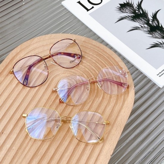 CHLOE Chloe transparent glasses Multicolor selectable Fashionable with trends