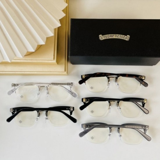 CHROME HEARTS Chrome Hearts transparent glasses multicolor selectable latest spring and summer items