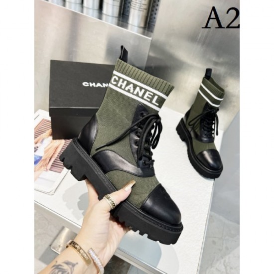 2022AW boots CHANEL Chanel with the impression of a fashionable senior