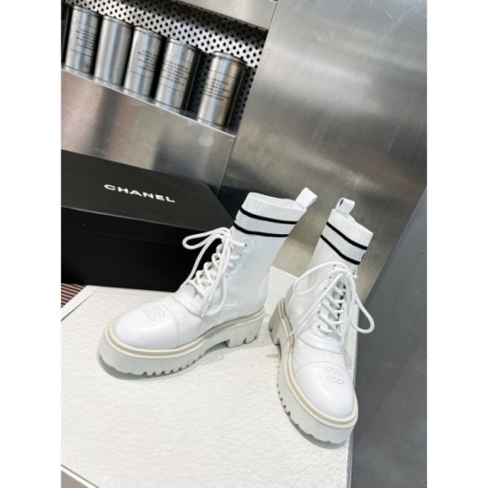 2022AW boots CHANEL Chanel with the impression of a fashionable senior