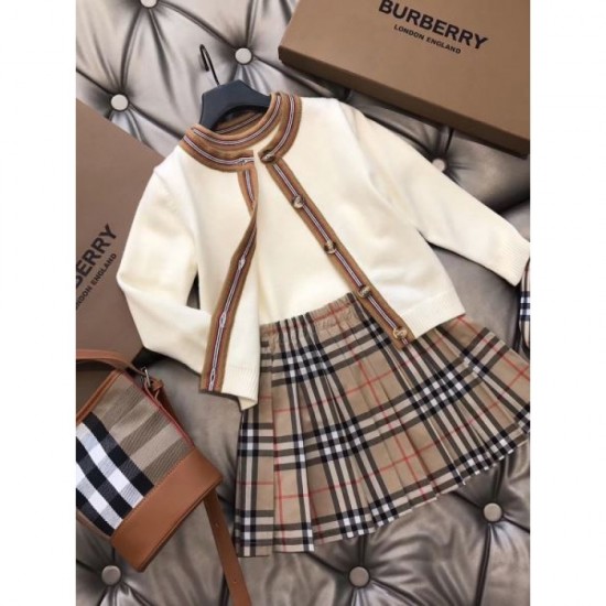 2023FW Outstanding Attractive Item BURBERRY Burberry Wool 3-piece Set